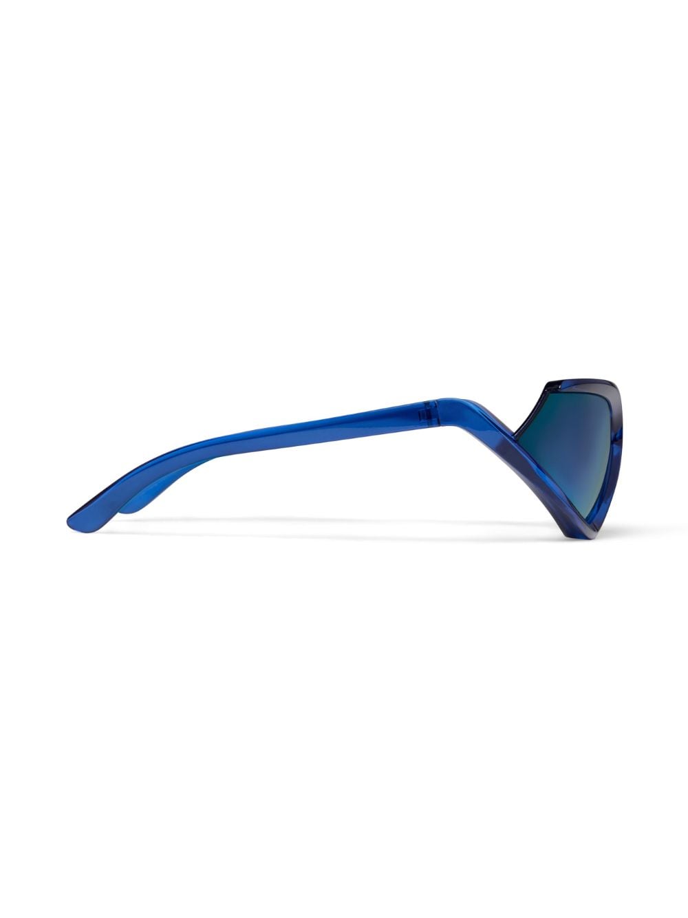 Balenciaga Eyewear Side Xpander Cat zonnebril Blauw