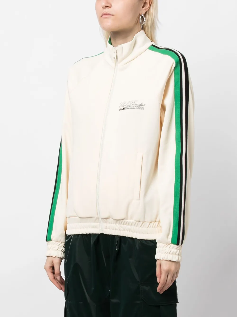 MSGM Sweater met logoprint Beige