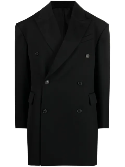 WARDROBE.NYC Oversized double-breasted wool coat