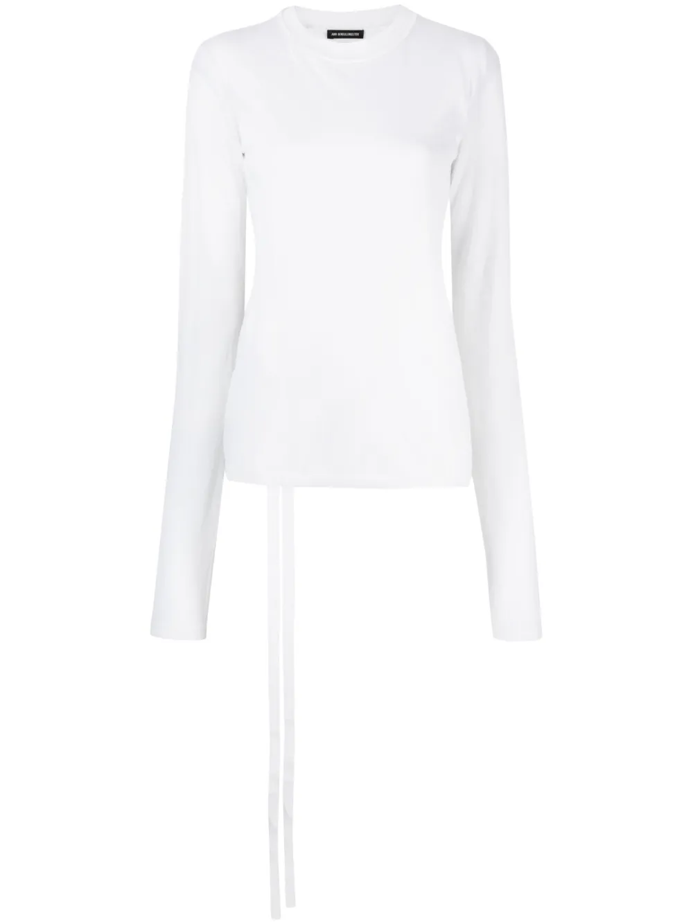Ann Demeulemeester Doorzichtig T-shirt Wit
