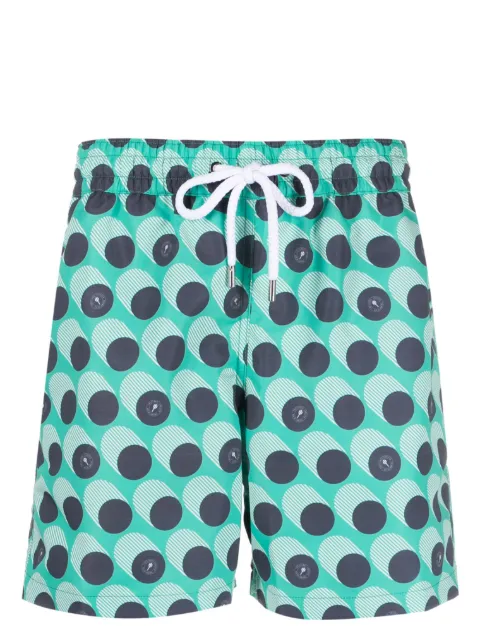 Frescobol Carioca shorts de playa con estampado gráfico