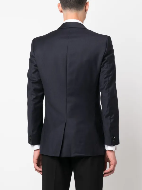 Burberry Pre-Owned 2000s notched-lapel single-breasted Blazer Blue  FARFETCH PH