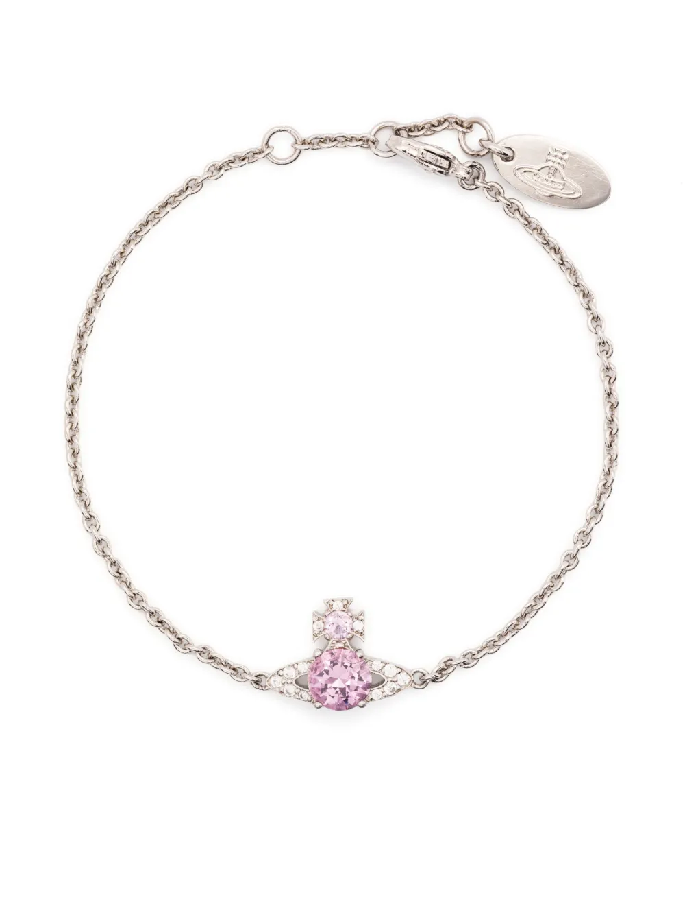 Vivienne Westwood Orb crystal embellished Bracelet Farfetch