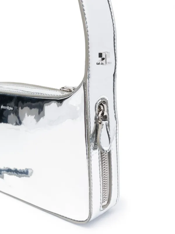 Off white silver mirror bag hot sale