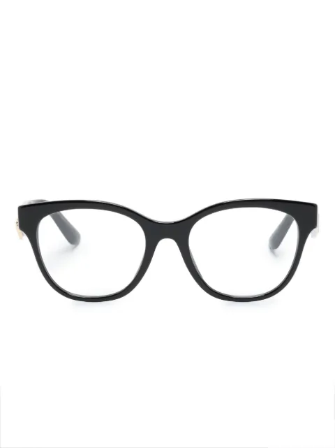 Dolce & Gabbana Eyewear DG3371 logo-plaque glasses