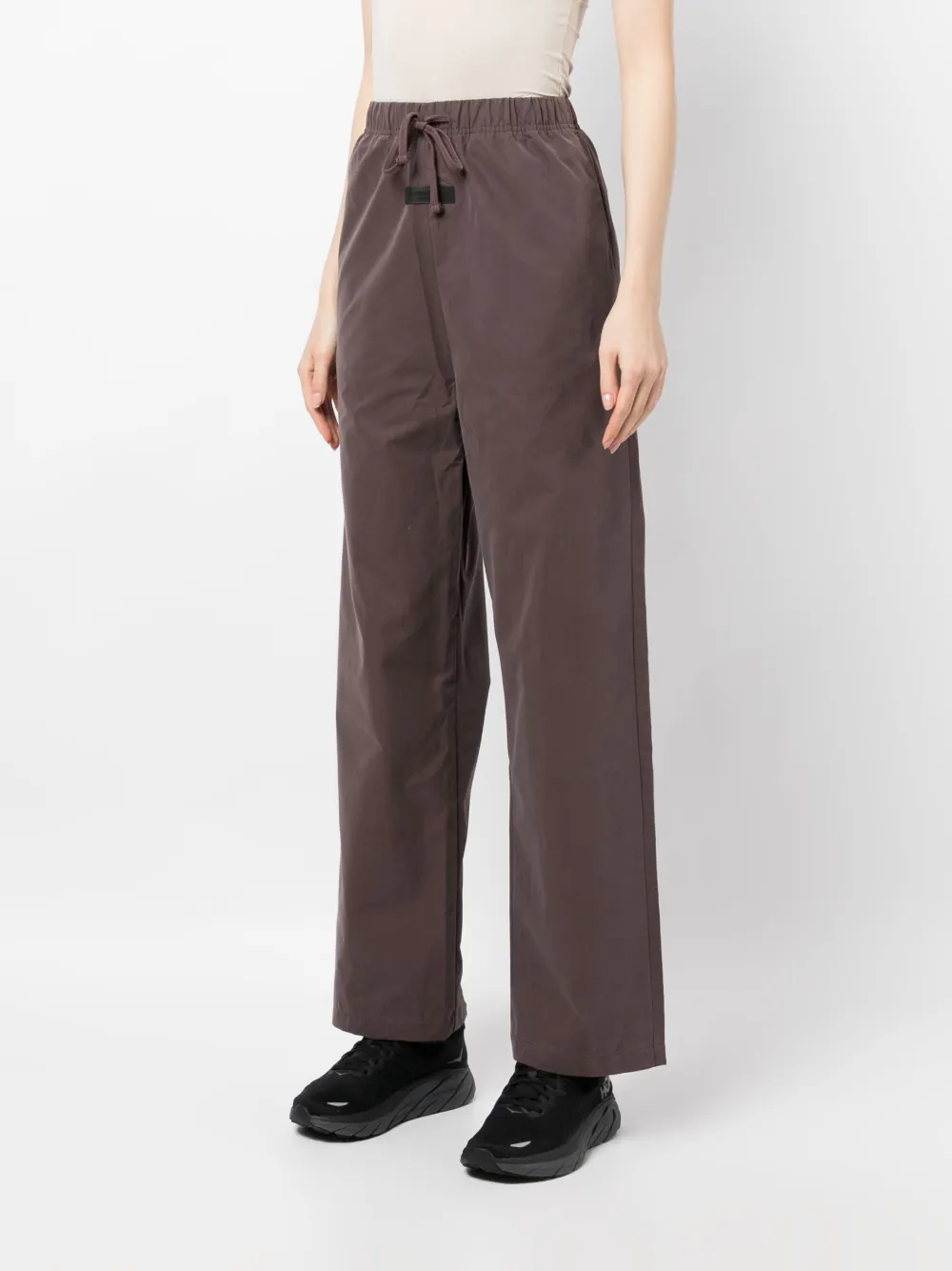FEAR OF GOD ESSENTIALS Broek met trekkoordtaille Bruin