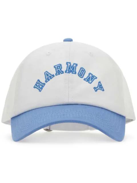 Harmony Paris logo-embroidered cap