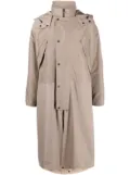 OUR LEGACY Grace Tower parka coat - Neutrals