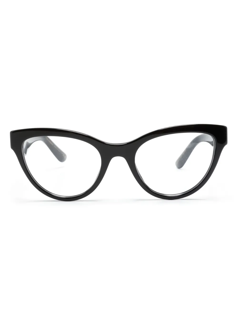 Dolce & Gabbana Eyewear logo-plaque cat-eye frame glasses