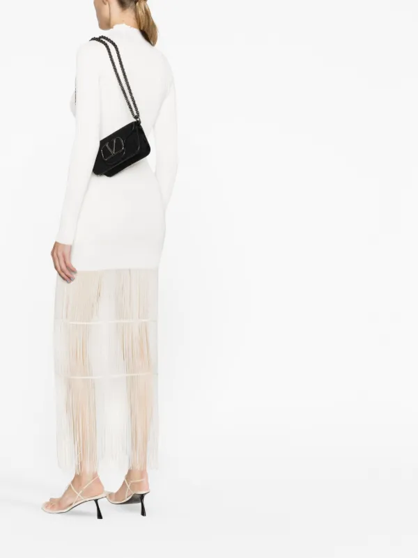 Valentino Garavani Small Locò Toile Iconographe Shoulder Bag