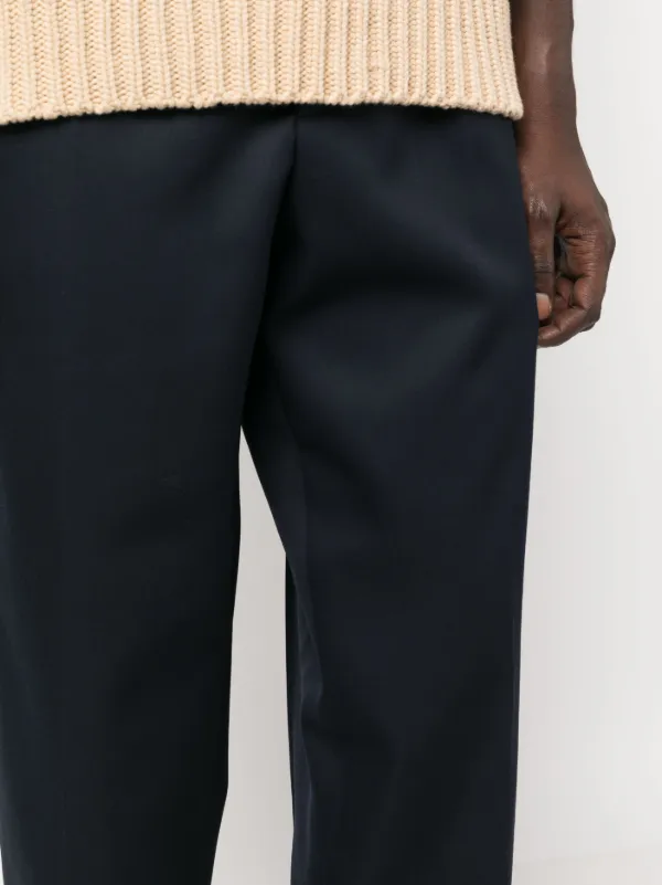 Jil Sander テーパードパンツ | ブルー | FARFETCH JP