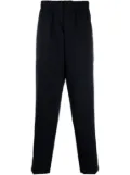 Jil Sander elasticated-waistband tapered trousers - Blue