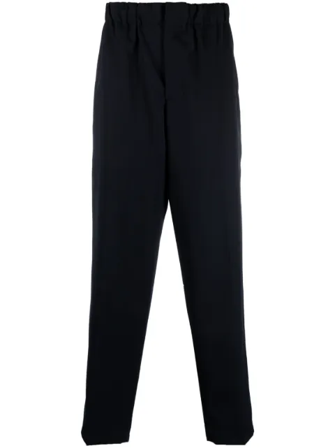 Jil Sander elasticated-waistband tapered trousers