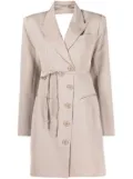 Gestuz cut-out blazer dress - Neutrals