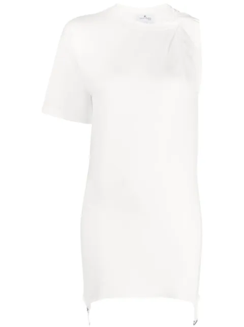 Courrèges asymmetric mini dress