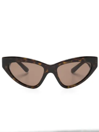 Dolce & Gabbana Eyewear キャットアイ サングラス | ブラウン