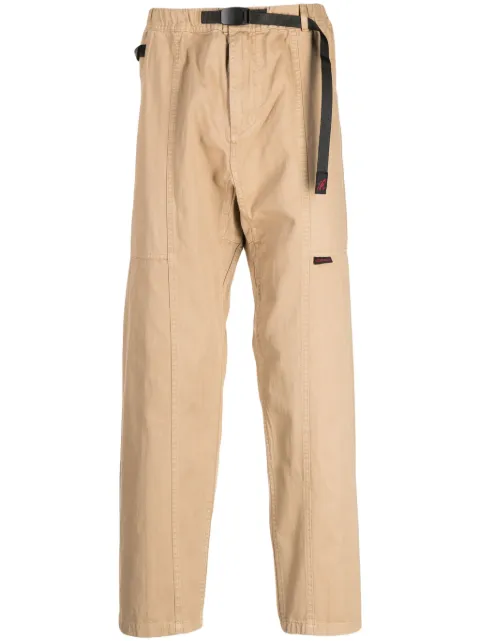 Gramicci pantalones rectos con cinturón
