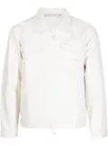 Advisory Board Crystals Abc. 123. Harrington shirt jacket - White