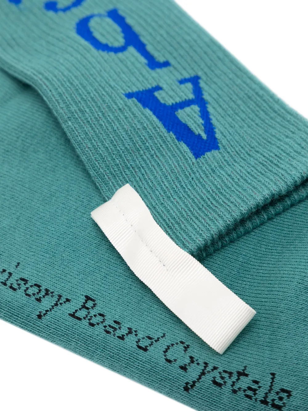 Advisory Board Crystals ribbed logo-intarsia socks | Image 2