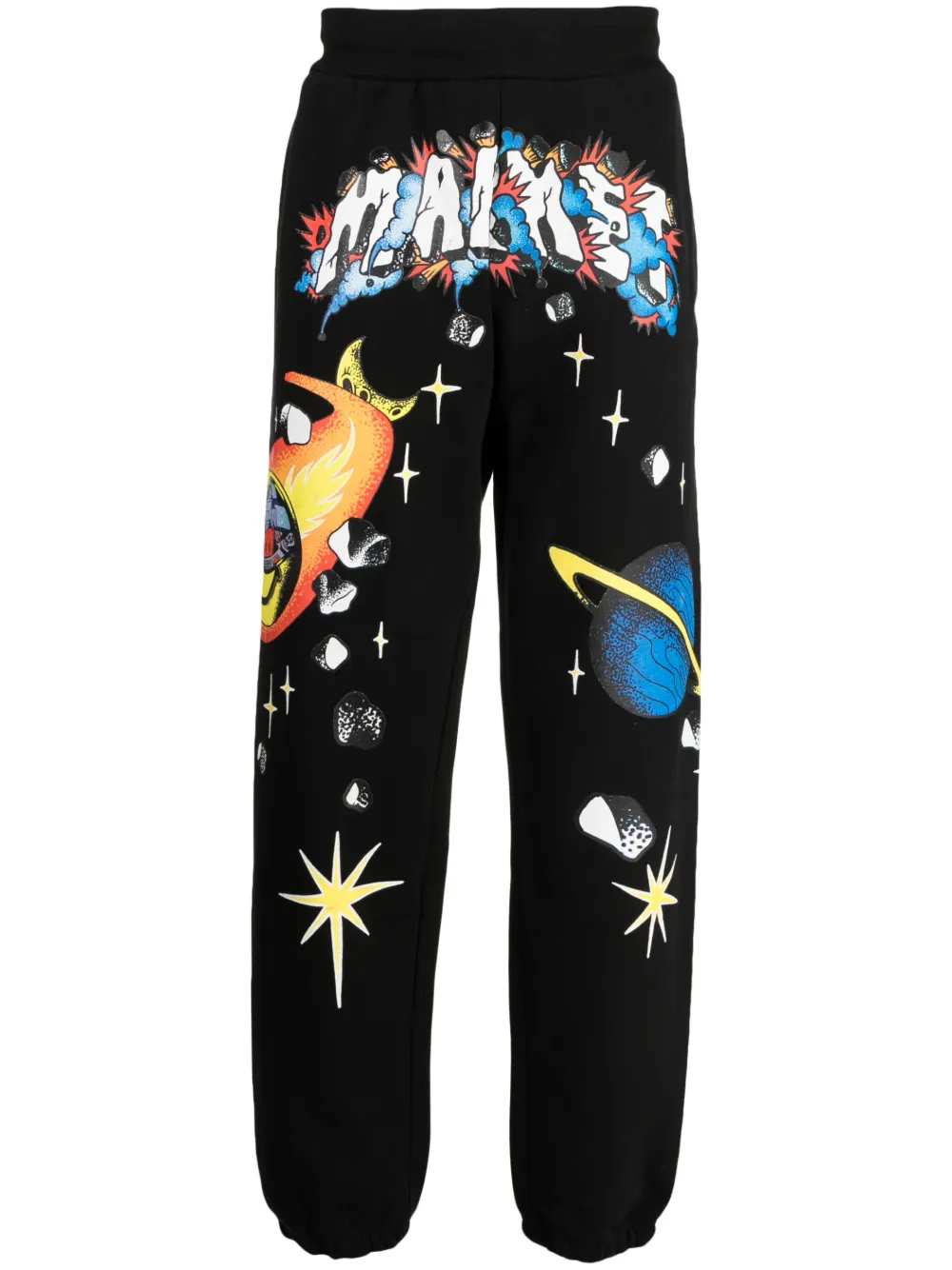 Market Smiley® Conflicted Graphic Sweatpants In Black