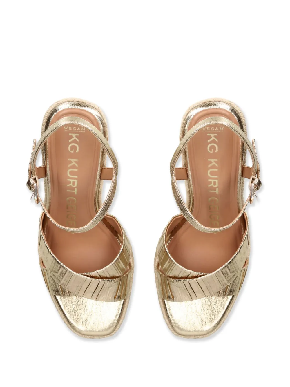 KG Kurt Geiger Portia wedge heel Espadrille Sandals Farfetch