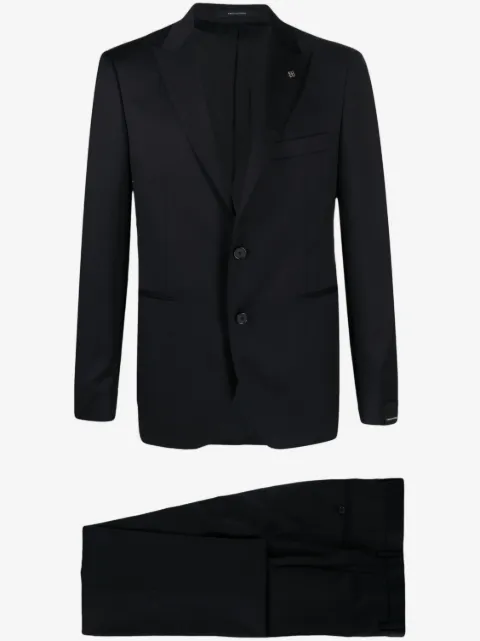 Tagliatore single-breasted virgin wool suit