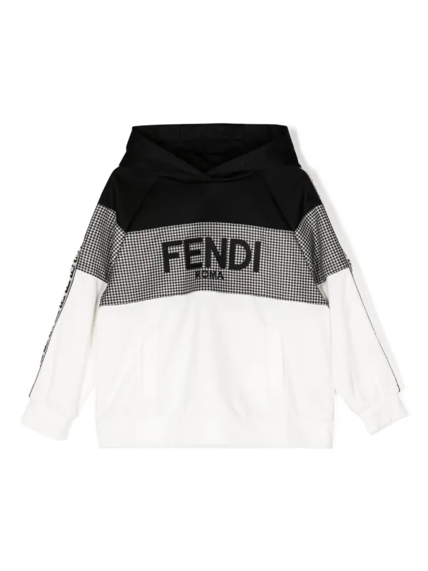Fendi Kids ロゴ パーカー | ホワイト | FARFETCH JP