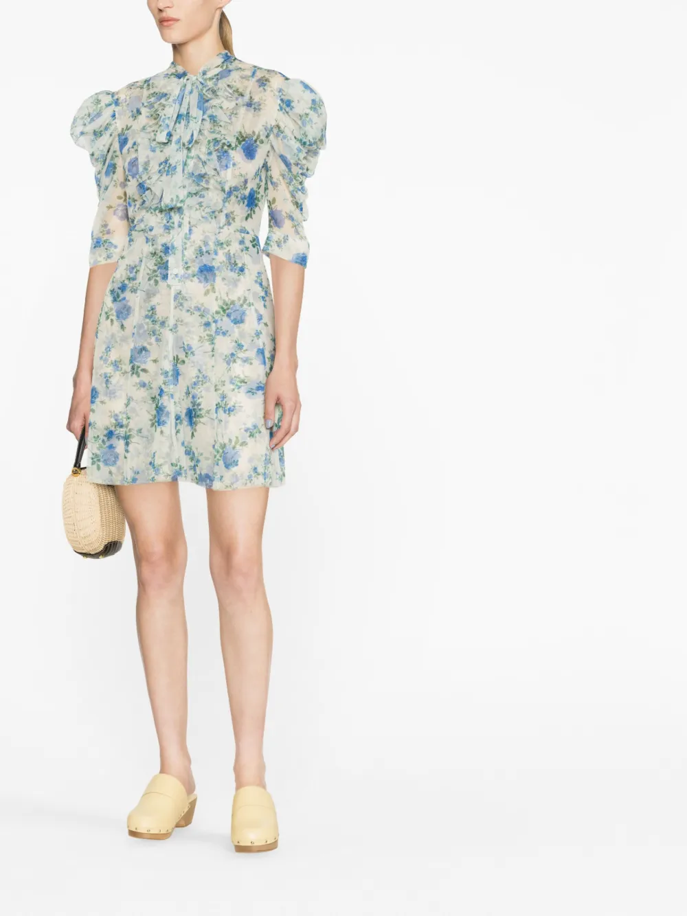 Philosophy Di Lorenzo Serafini semi-sheer floral-print dress | Day Dresses | Image 2