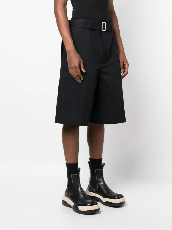 Jil Sander wide-leg belted-waist Shorts - Farfetch