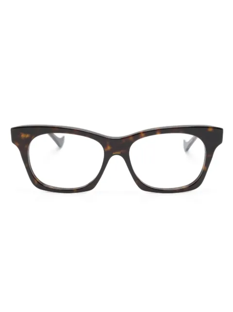 Gucci Eyewear tortoiseshell square-frame glasses
