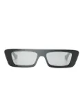 Gucci Eyewear rectangular-frame tinted sunglasses - Black