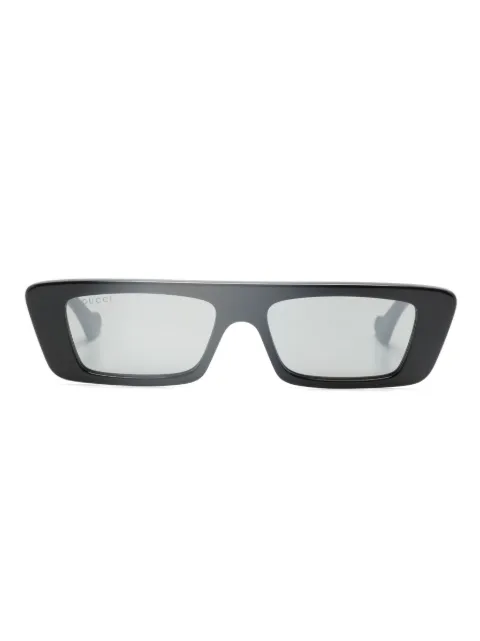 Gucci Eyewear lentes de sol con armazón rectangular