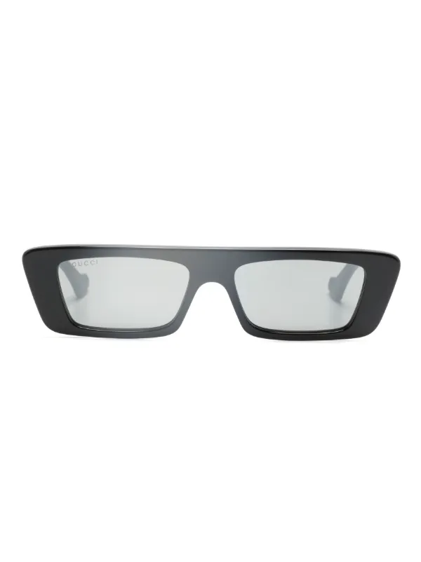 Gucci Eyewear スクエアフレーム サングラス | ブラック
