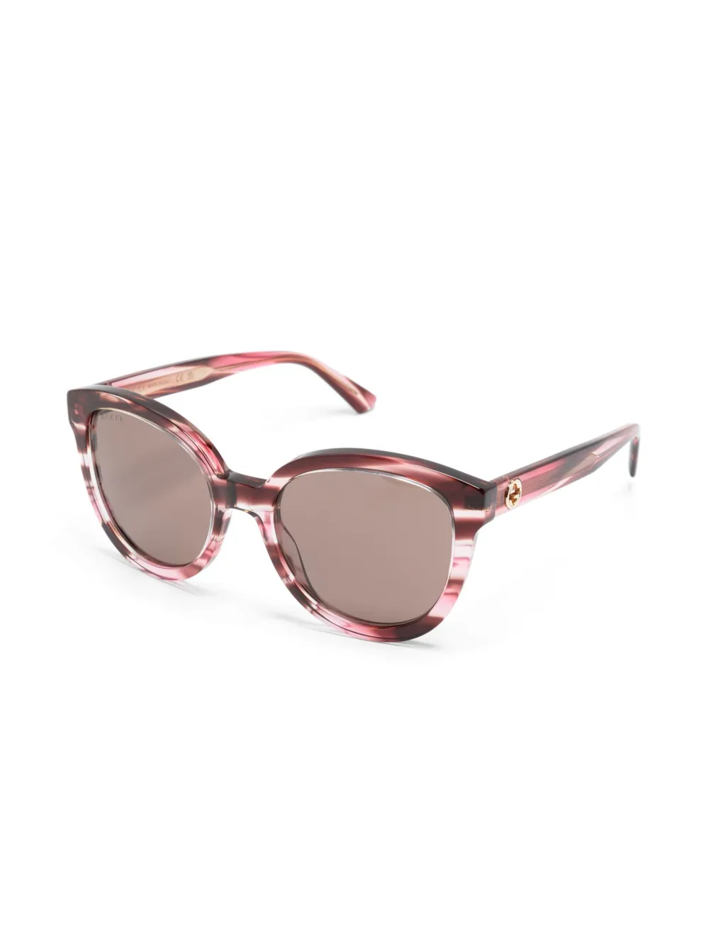 Gucci Eyewear Zonnebril met cat-eye montuur - Roze