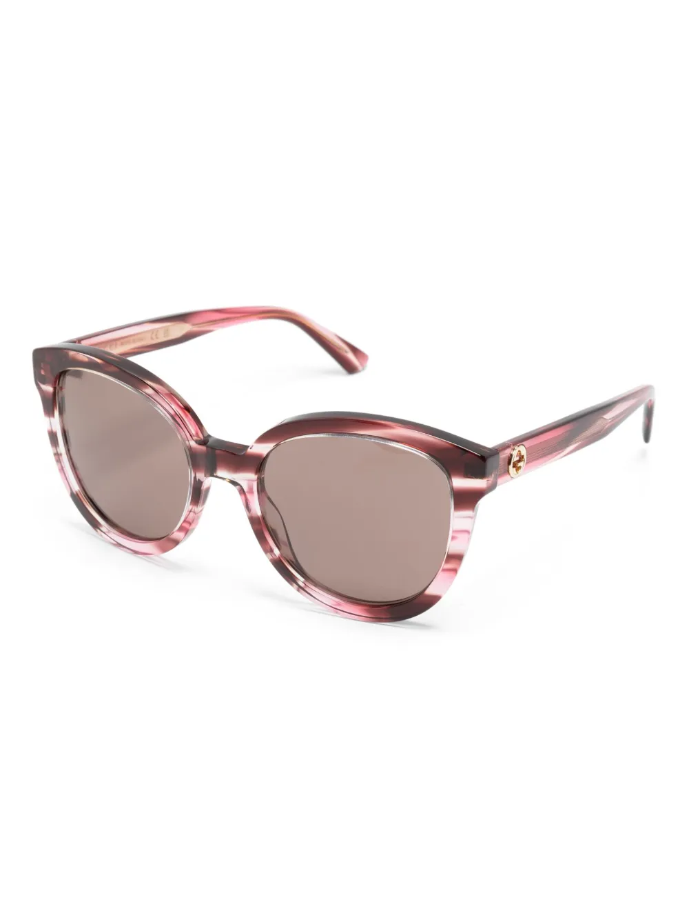 Gucci 55mm round sunglasses sales
