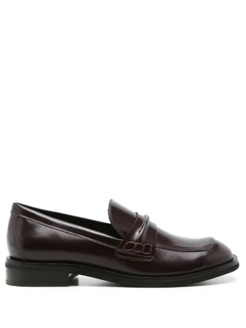 Sarah Chofakian Eliza leather loafers