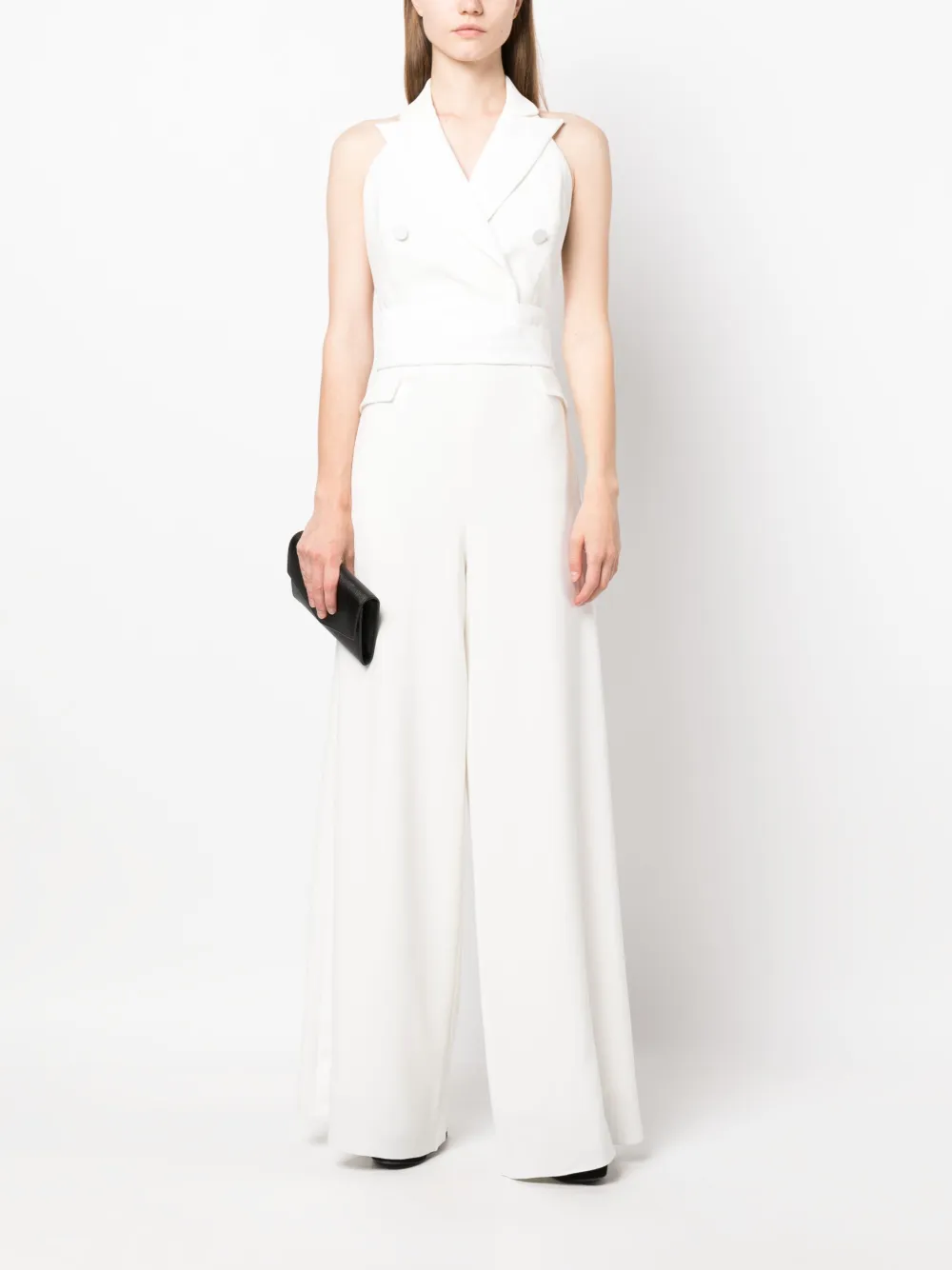Max Mara tailored halterneck jumpsuit | Full Length | Image 2