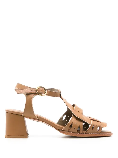 Sandales Bastien 50 mm en cuir - Sarah Chofakian - Modalova