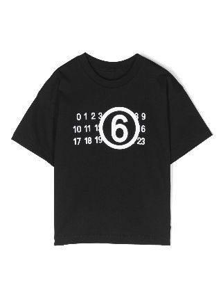 MM6 Maison Margiela Kids プリント Tシャツ - Farfetch