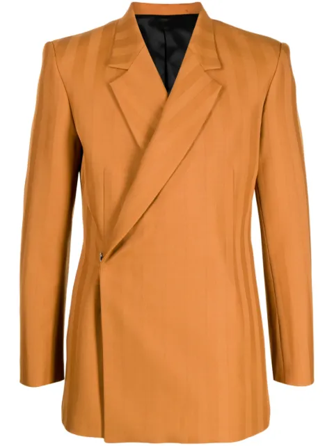 EGONlab. Egonic striped double-breasted blazer