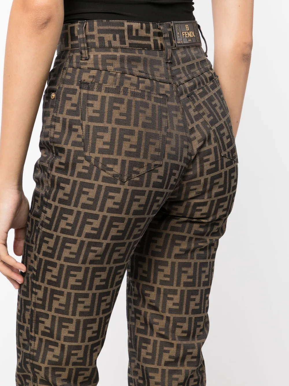 Fendi zucca outlet pants