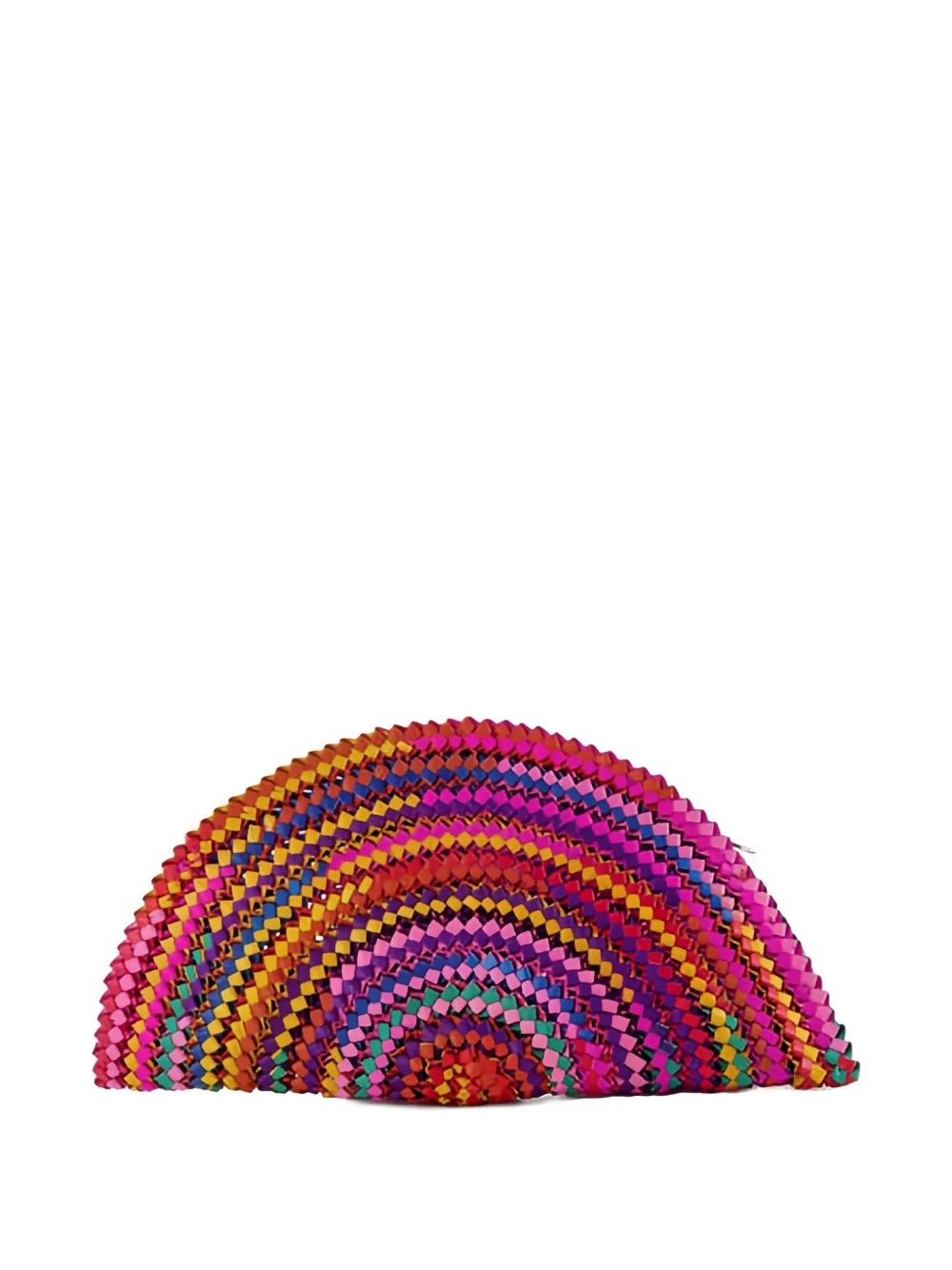 Nannacay Valentina Dreamscape Clutch Bag In Pink
