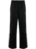 P.A.R.O.S.H. logo-embroidered drawstring track pants - Black