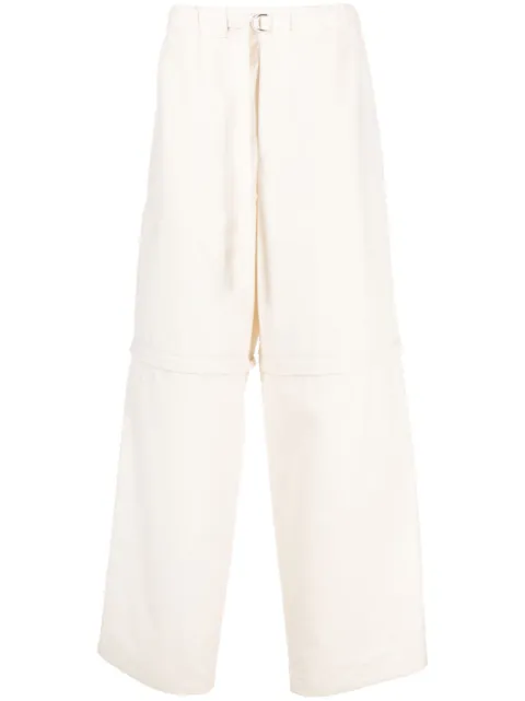 Jil Sander pantalones con piernas removibles