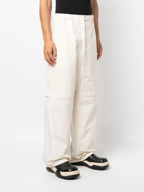 Jil Sander デタッチャブルレッグ パンツ | ニュートラル | FARFETCH JP