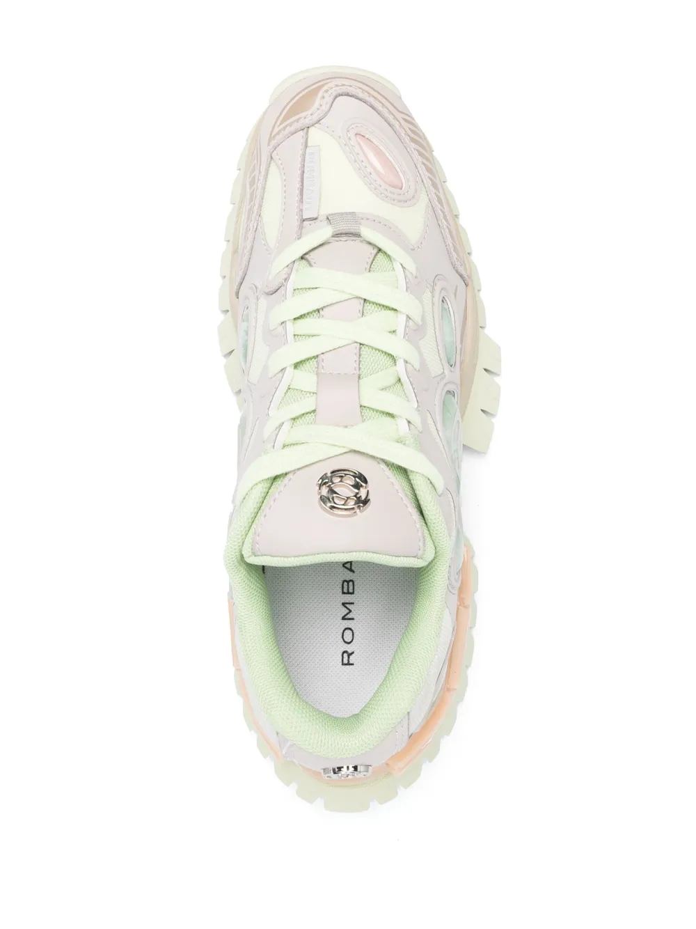 Rombaut Purple & Green Nucleo Sneakers In Green