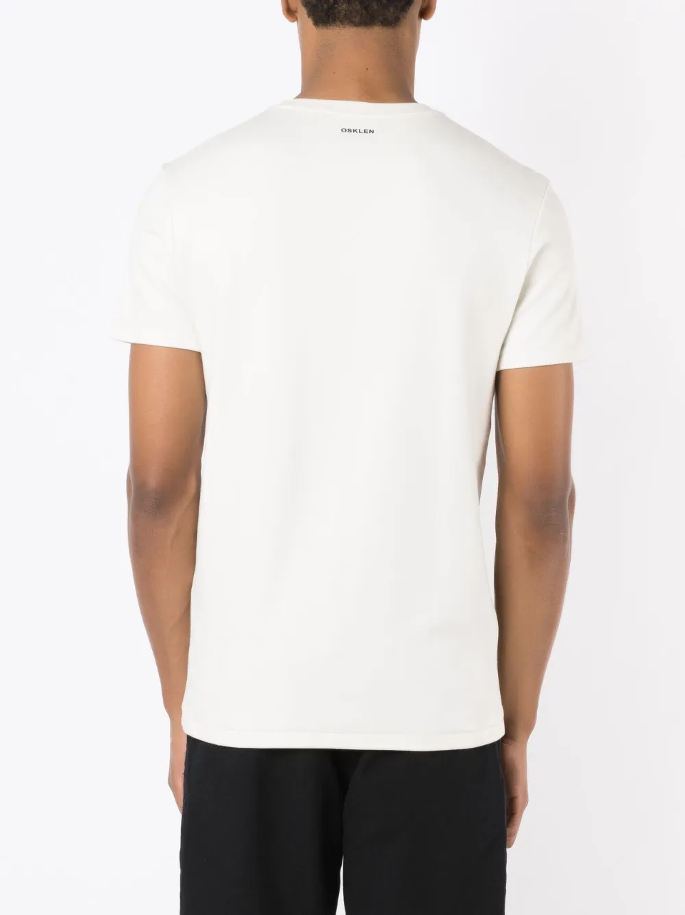 Osklen T-shirt met logoprint Wit