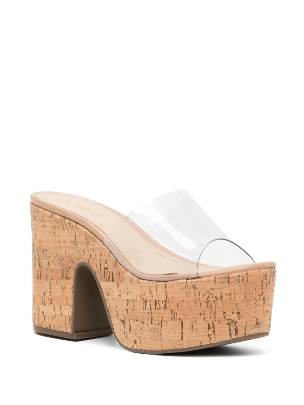 Schutz clear hotsell wedge