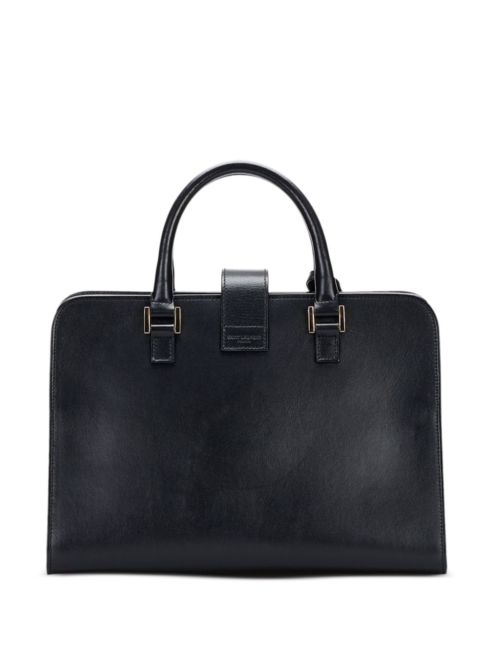 Saint Laurent Saigon tas met monogram - Zwart