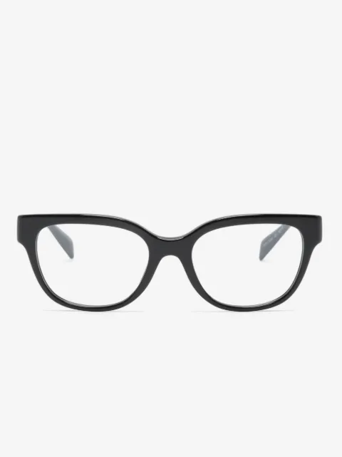 Versace Eyewear lentes redondas con detalle de Greca